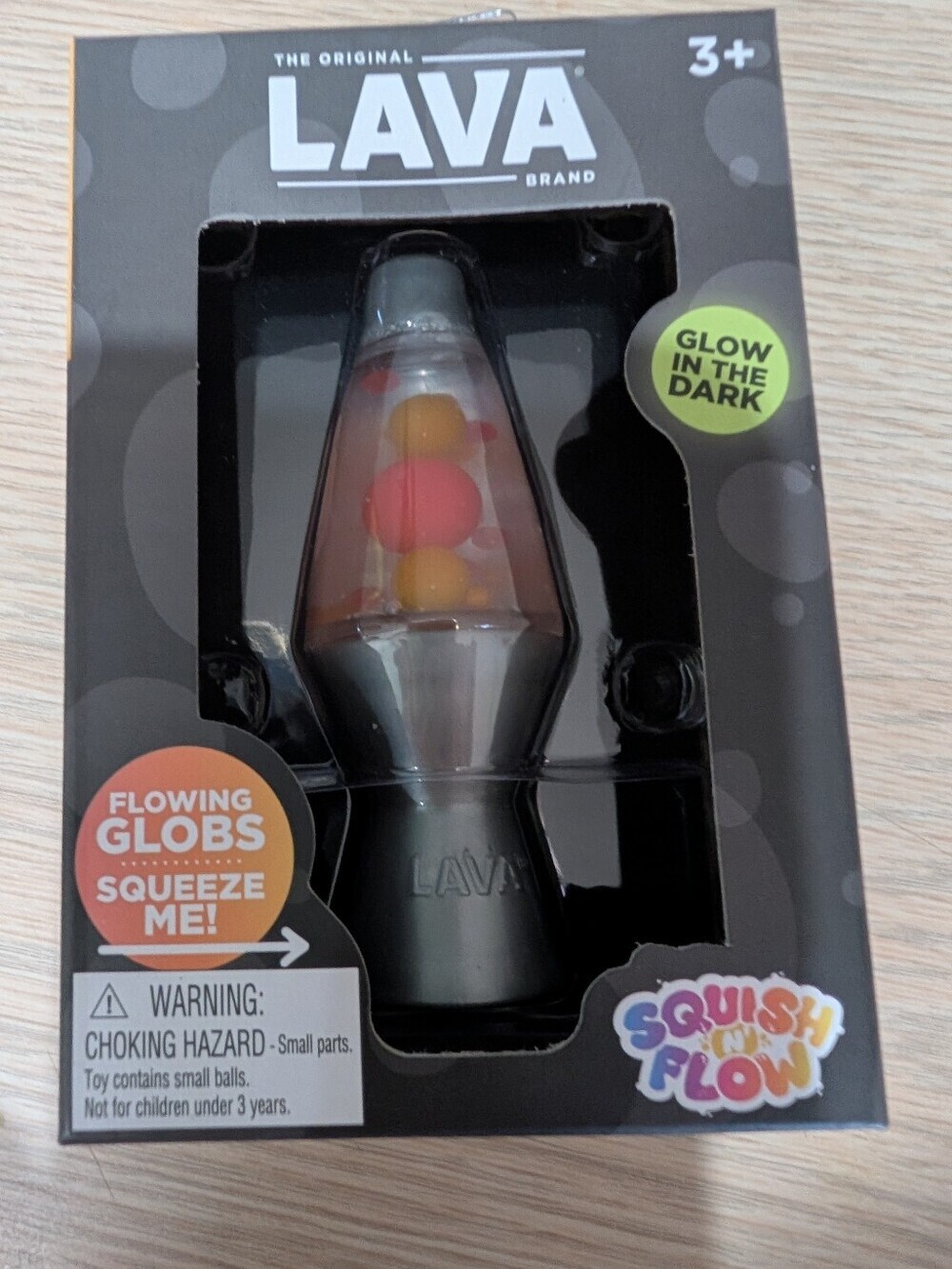 Schylling Squish n Flow LAVA Lamp Mini 3.75" - Picture 1 of 7